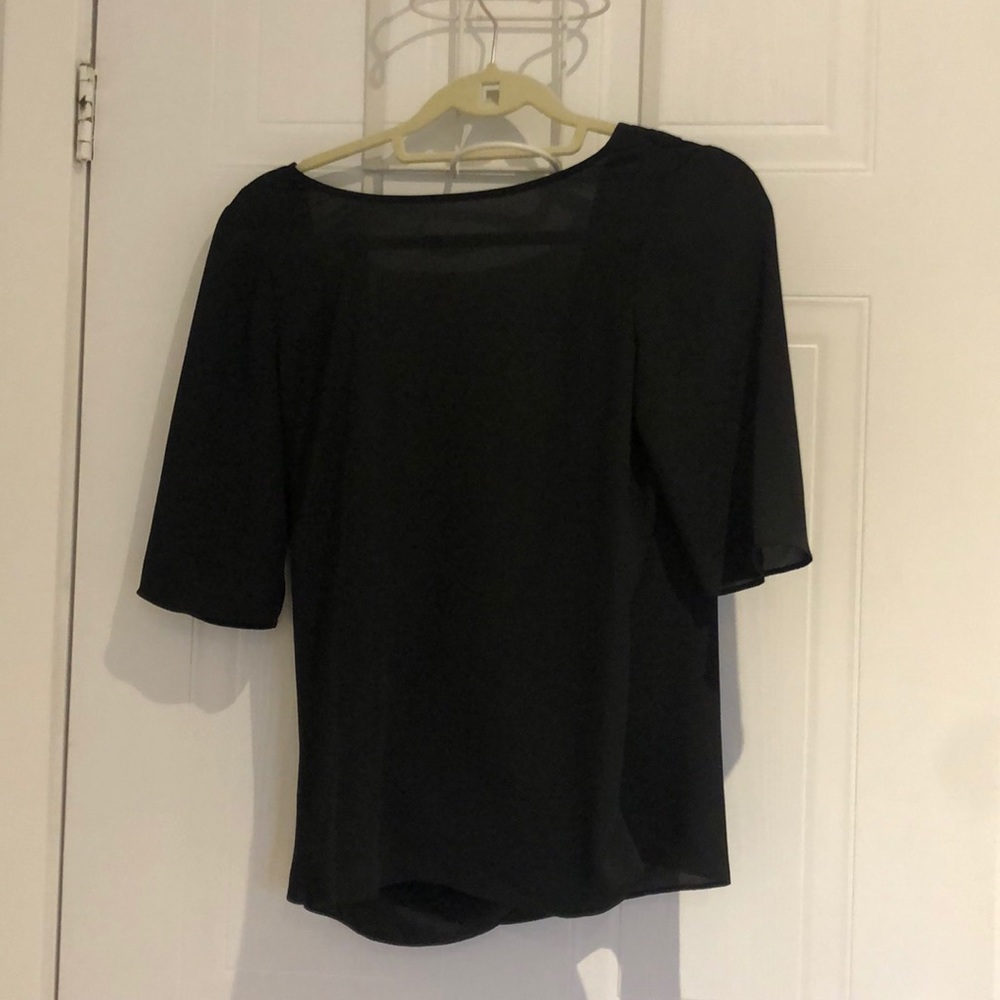 EUC Banana Republic Monogram open back top
